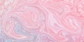 Abstract pink and light blue swirling marble texture background image Royalty Free Stock Photo