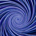 A digital illustration featuring a swirling vortex pattern with concentric lines in shades Royalty Free Stock Photo