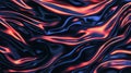 A digital illustration of a flowing fabric with a gradient of red and blue hues. Royalty Free Stock Photo