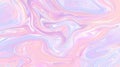 A digital illustration of a fluid, abstract pattern in pastel pink, blue, and white. Royalty Free Stock Photo