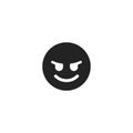 Evil Smile Monogram Style Icon