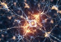 A digital illustration of a neural Royalty Free Stock Photo
