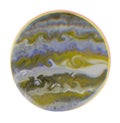 Digital illustration planets. Jupiter planet on white background Royalty Free Stock Photo