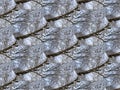 Digital Illustration Snow Mosaic Pattern