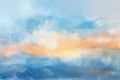 Digital image of  blurred blue and orange desktop wallpaper, high quality, high resolution Royalty Free Stock Photo
