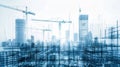 Digital image of fixed assets like buildings and machinery