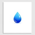 This image seems to be a simple, clean representation of water Royalty Free Stock Photo