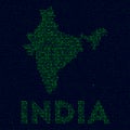 Digital India logo.