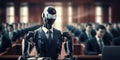 Digital Innovation Robotic Lawyer Transforming Courtroom Proceedings
