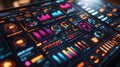 Digital Interface Data Display Royalty Free Stock Photo