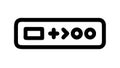 Digital Interface Icon, User Display with Various Elements, vector design Generative AI Royalty Free Stock Photo