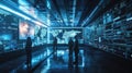 digital interoperability on the battlefield, showcasing lean services architecture and software integration for enhanced