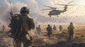 digital interoperability on the battlefield, showcasing lean services architecture and software integration for enhanced