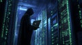 Digital Intrusion: A Mysterious Cyber Hacker at Work