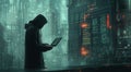 Digital Intrusion: A Mysterious Cyber Hacker at Work