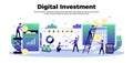 Digital Investment Horizontal Composition