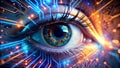 Digital Iris A Symphony of Circuits Generative AI