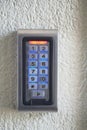 Digital keypad entry system for security access control Royalty Free Stock Photo