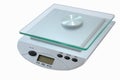 Digital kitchen scale Royalty Free Stock Photo