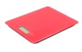Digital kitchen scales Royalty Free Stock Photo