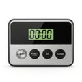 Digital kitchen timer with start, stop, and clear buttons for precise cooking and baking tasks Royalty Free Stock Photo