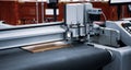 Digital laser die cut machine Royalty Free Stock Photo