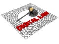 Digital law Royalty Free Stock Photo