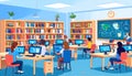 Digital Learning Center Royalty Free Stock Photo