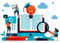 Digital library to get ideas, inspiration and solutions. Online learning for students. Reading app, online books. Education blog