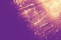 Digital light fiber optic for background. Royalty Free Stock Photo