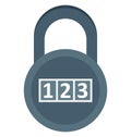 Digital Lock Color Isolated Vector Icon that easily can be modified and edit. Royalty Free Stock Photo