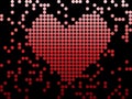 Digital Love Valentine's day heart