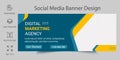 Digital Marketing Agency Business Social media Banner Template Design