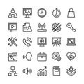 Digital Marketing Line Vector Icons 3