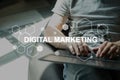 digital marketing seo content freelancer laptop