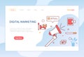 Digital Marketing Website with Sample Landing Page