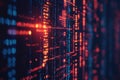 Digital Matrix, Abstract Visualization of Data and Technology