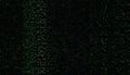 Digital Matrix: Dark Green Code Abstract Art