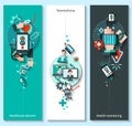 Digital Medicine Banners Vertical