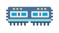 Digital Memory: RAM Stick for Computer Hardware, vector design Generative AI Royalty Free Stock Photo