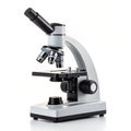 Digital microscope on white background Royalty Free Stock Photo