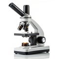 Digital microscope on white background Royalty Free Stock Photo