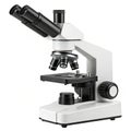 Digital microscope on white background Royalty Free Stock Photo