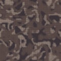 Digital military camouflage. Seamless camo pattern. Halftone dots background. Skin of a chameleon or snake. Vector