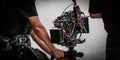 Digital Motion Picture Camera and Operator