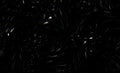 Digital motion swirl glitch lines glowing lights on black background. Techno psychedelic screen. Optical shiny festive futuristic