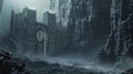 Digital Mountain Stronghold of Encrypted Data Gates