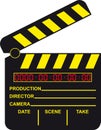 Digital Movie Clapboard