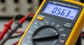 Digital Multimeter Close-up Royalty Free Stock Photo