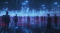 Digital Networked Workforce in a Futuristic Virtual Space Generative AI